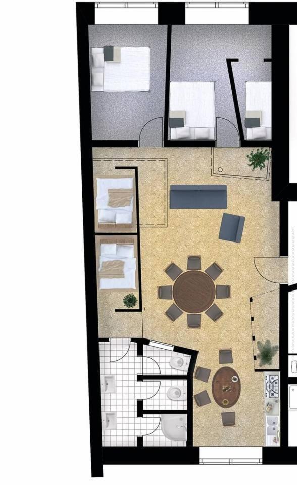Einzigartiges 140qm Loft - Party Ist Erlaubt! Apartment *